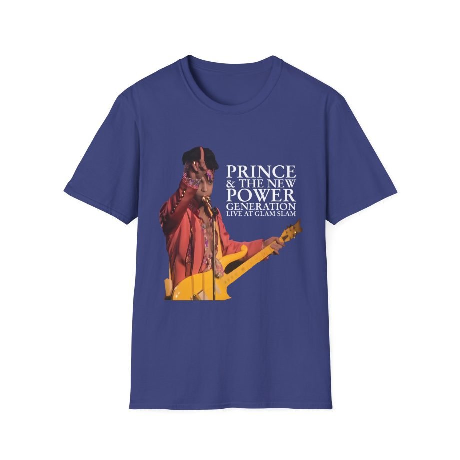Prince Live At Glam Slam Unisex Softstyle T-Shirt