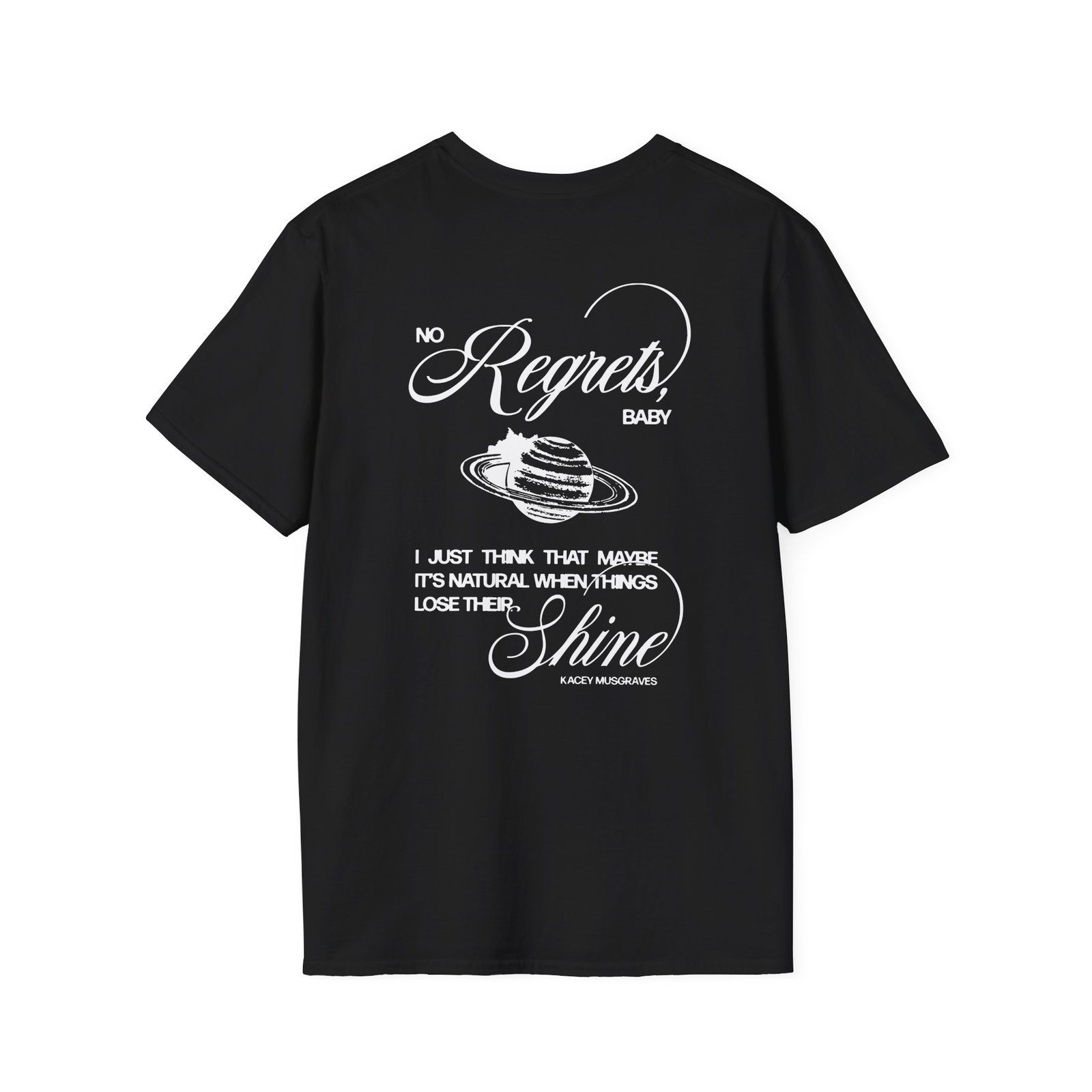 Kacey Musgraves No Regrets Unisex Softstyle T-Shirt