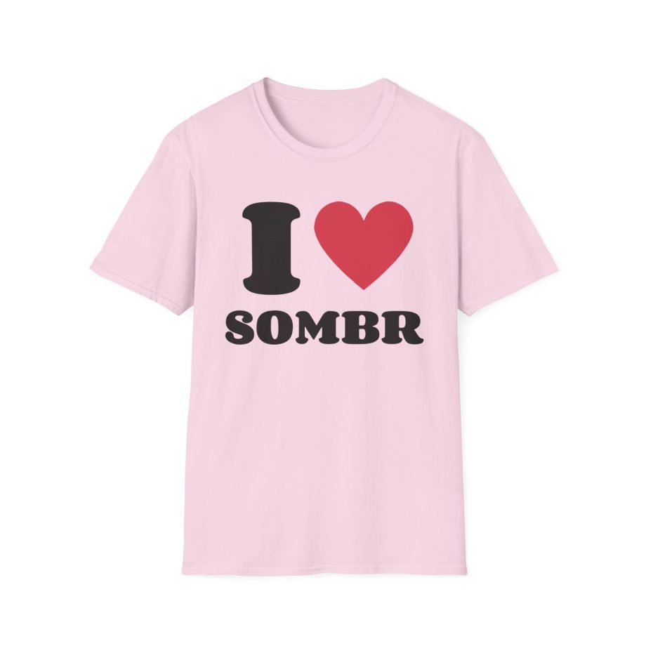 I Love Sombr Unisex Softstyle T-Shirt