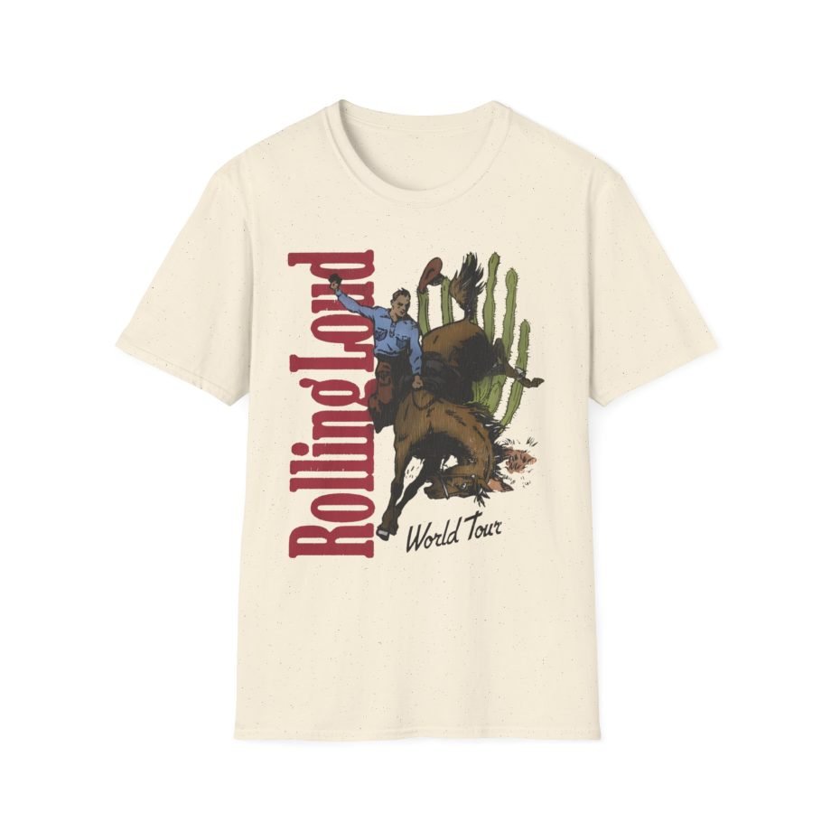 Rolling Loud Rodeo World Tour Unisex Softstyle T-Shirt