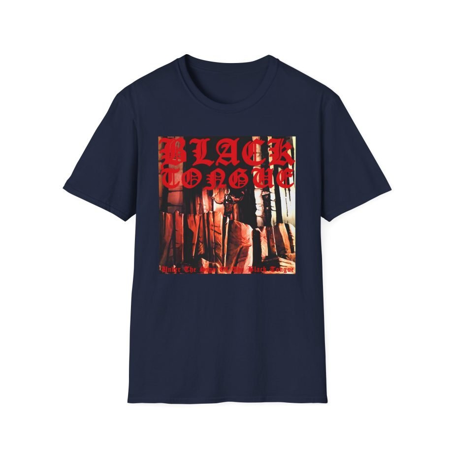 Black Tongue Bathory Rip Unisex Softstyle T-Shirt