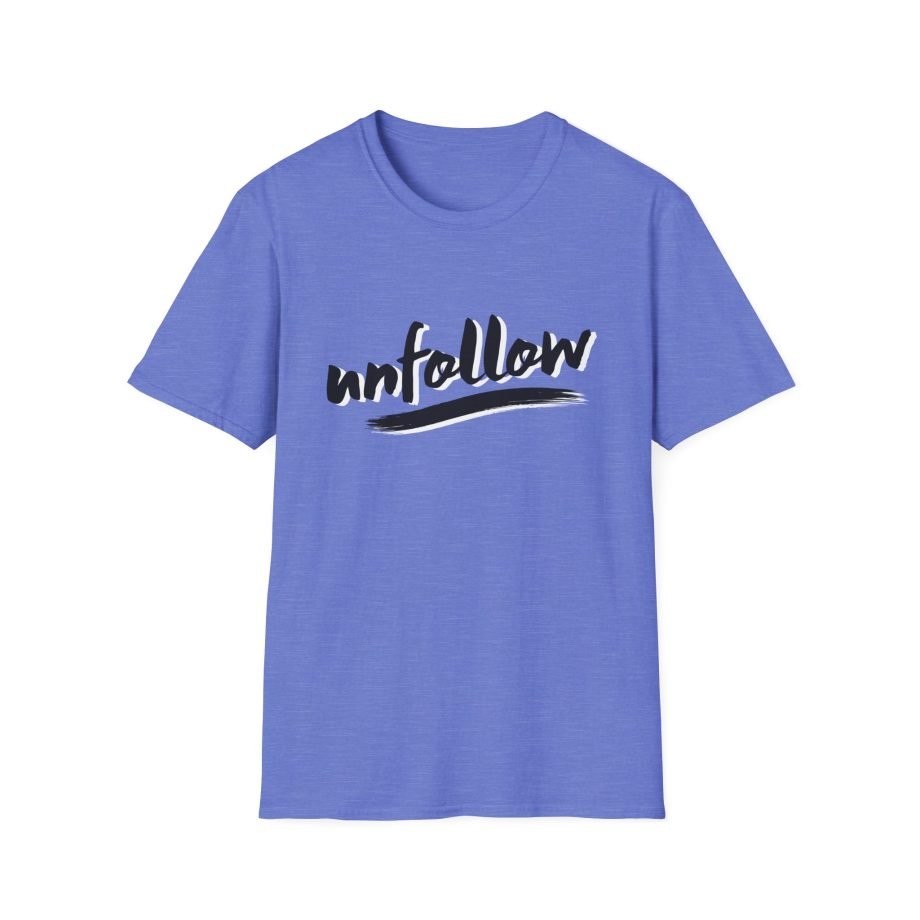Shubble Unfollow Unisex Softstyle T-Shirt