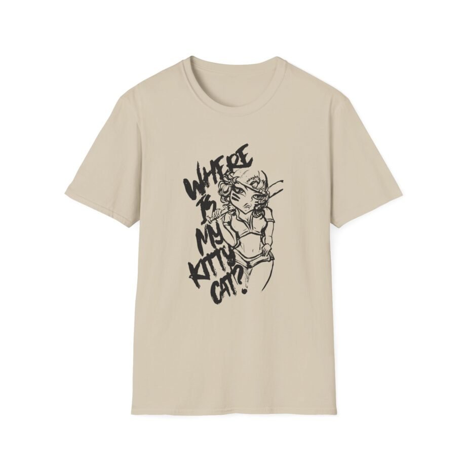 Naughty by Nature Written on Ya Kitten Unisex Softstyle T-Shirt