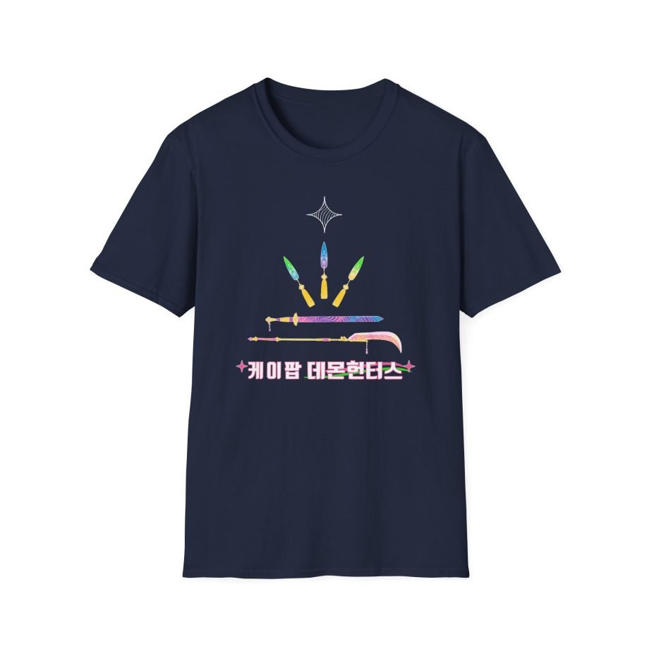 Kpop Demon Hunters Weapons Unisex Softstyle T-Shirt