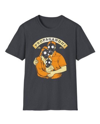 Propagandhi Family Gasmask Unisex Softstyle T-Shirt