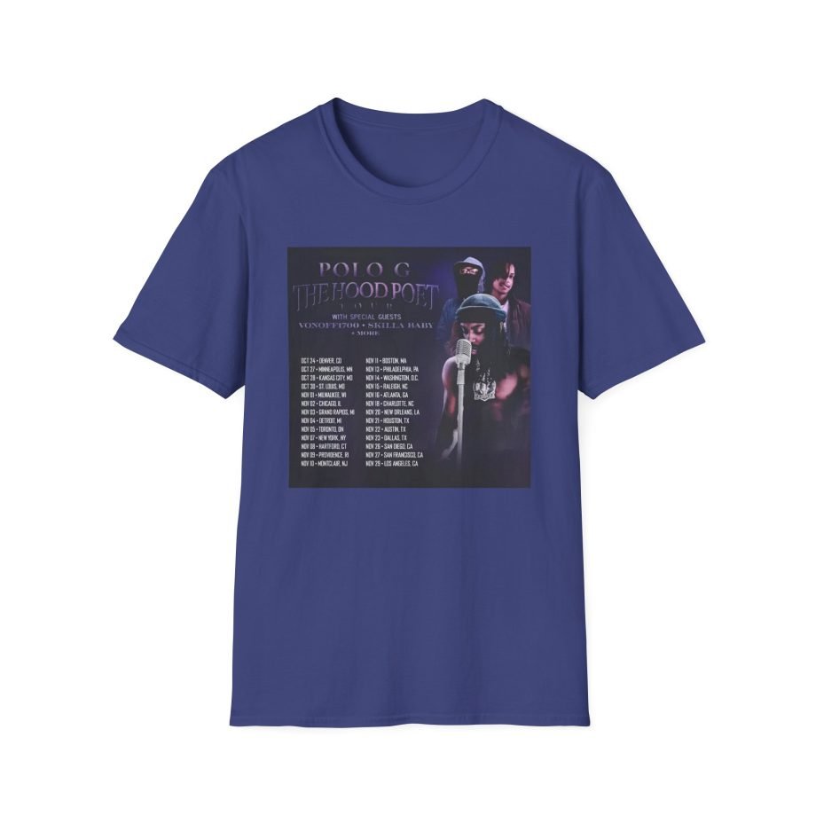 Polo G Hood Poet Unisex Softstyle T-Shirt