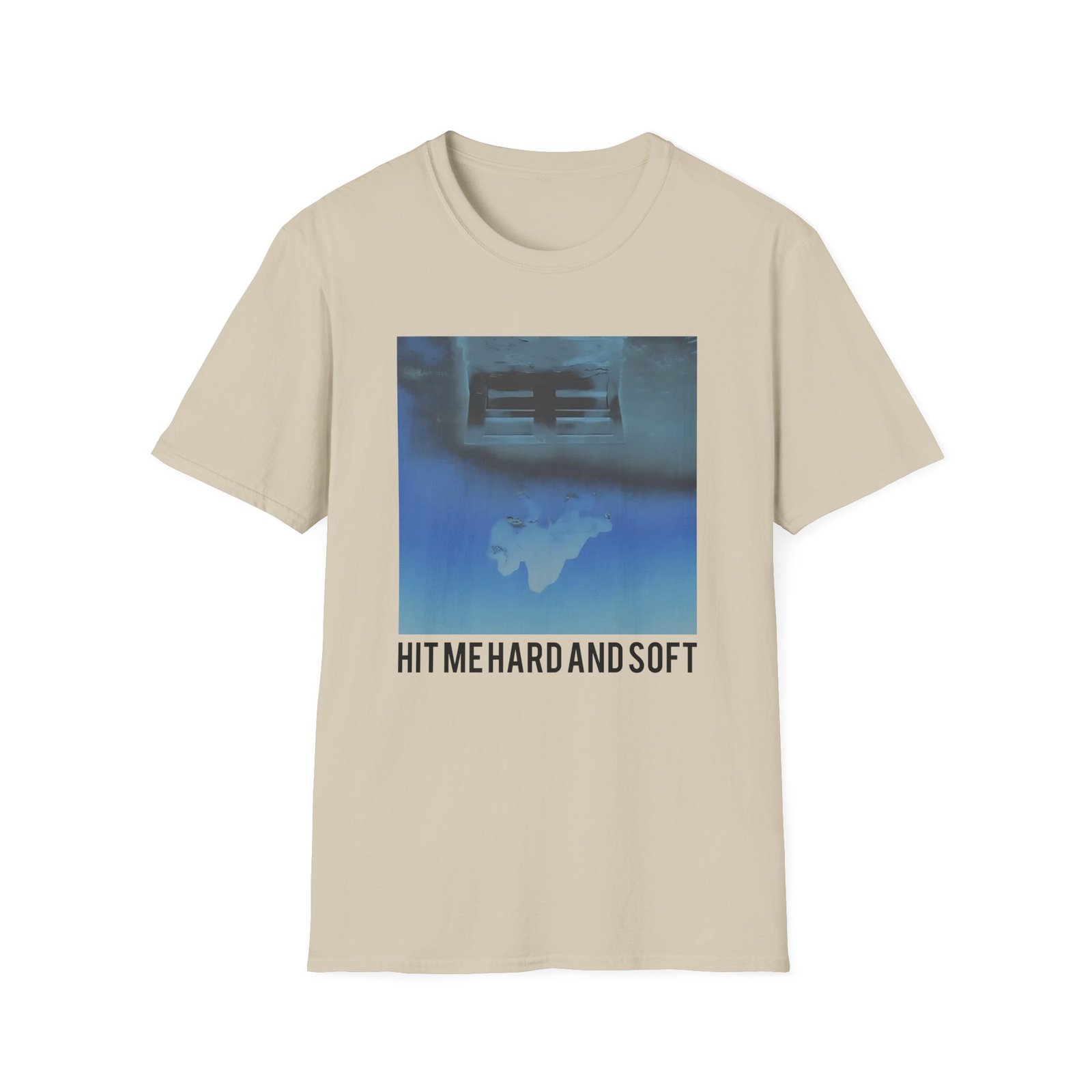 BE Hit Me Hard and Soft Cover Unisex Softstyle T-Shirt
