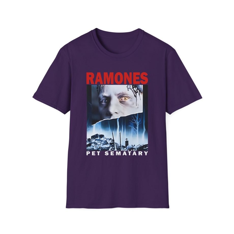 Ramones Pet Sematary T Shirt Unisex Softstyle T-Shirt