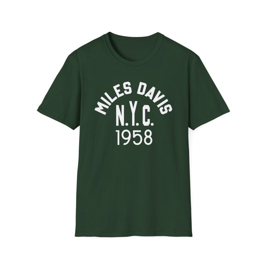 Miles Davis 1958 Unisex Softstyle T-Shirt