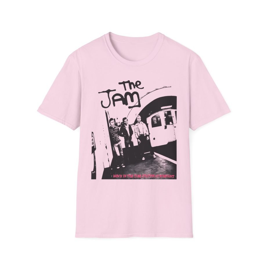 TJ Down at the Tube Station Unisex Softstyle T-Shirt
