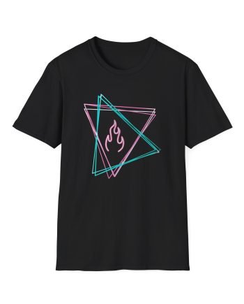Sapnap Flame Abstract Unisex Softstyle T-Shirt