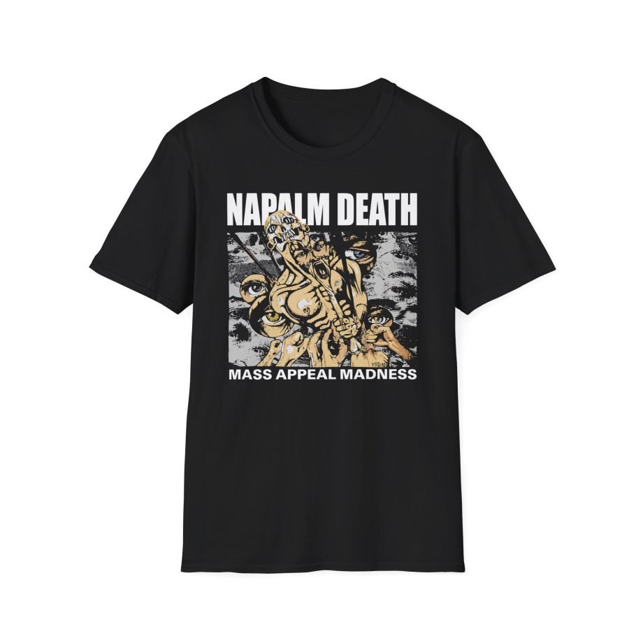 Napalm Death Mass Appeal Madness Unisex Softstyle T-Shirt