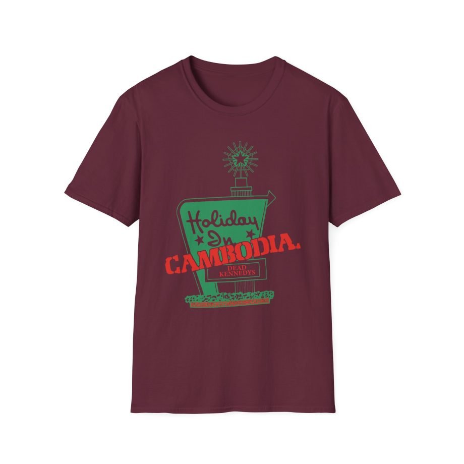Dead Kennedys Holiday In Cambodia Banana Unisex Softstyle T-Shirt