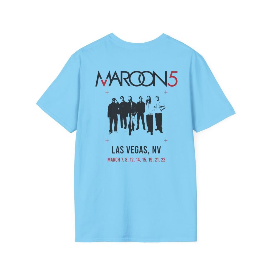 Adam Levine M5LV 2025 Flowers Unisex Softstyle T-Shirt