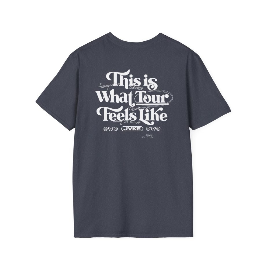 Jvke What Tour Feels Like Unisex Softstyle T-Shirt