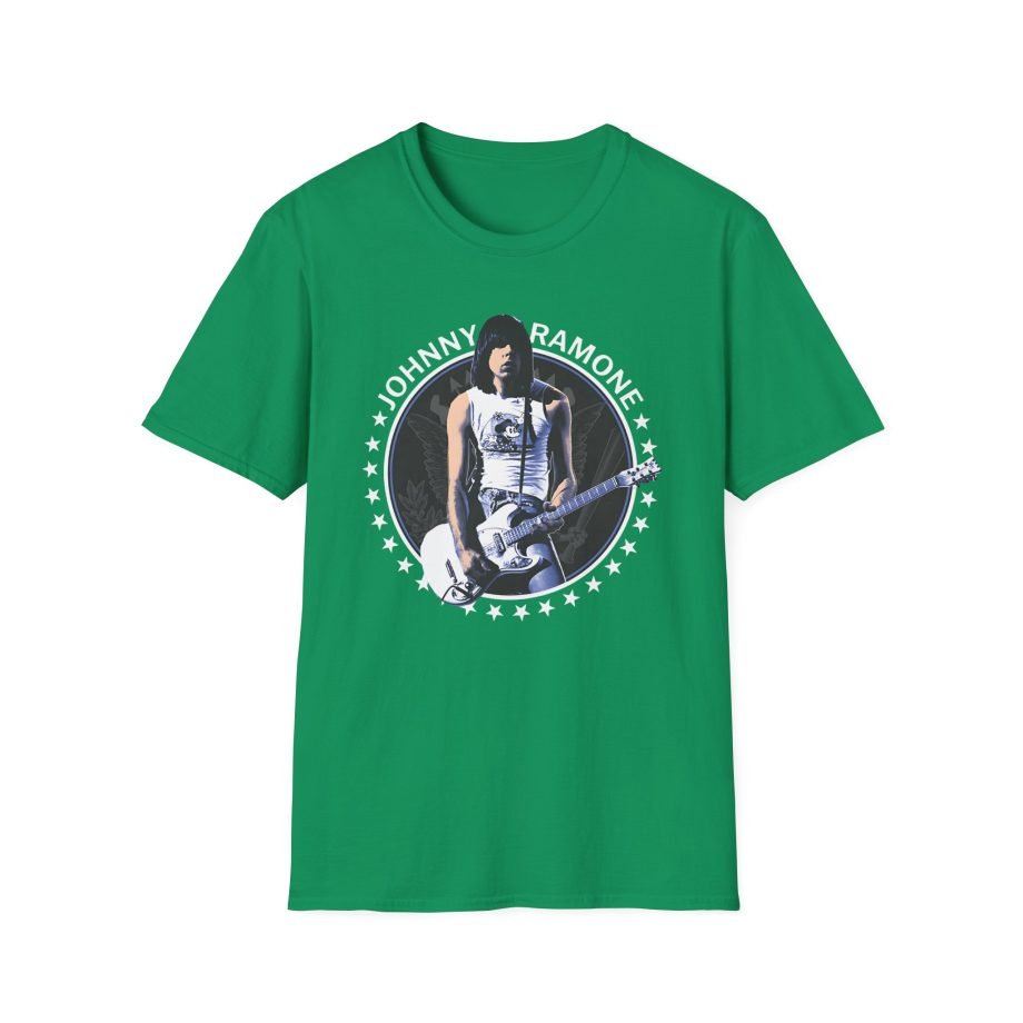 Johnny Ramone Seal Unisex Softstyle T-Shirt