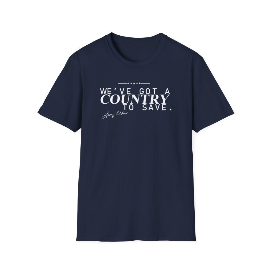Larry Elder Our Country unisex softstyle t-shirt