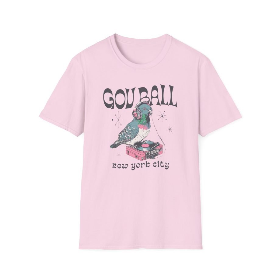 Gov Ball Pigeon Unisex Softstyle T-Shirt