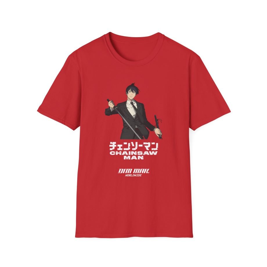 Chainsaw Man X Dim Mak Aki Unisex Softstyle T-Shirt