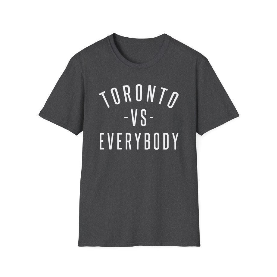 Saukrates Toronto vs everybody Unisex Softstyle T-Shirt