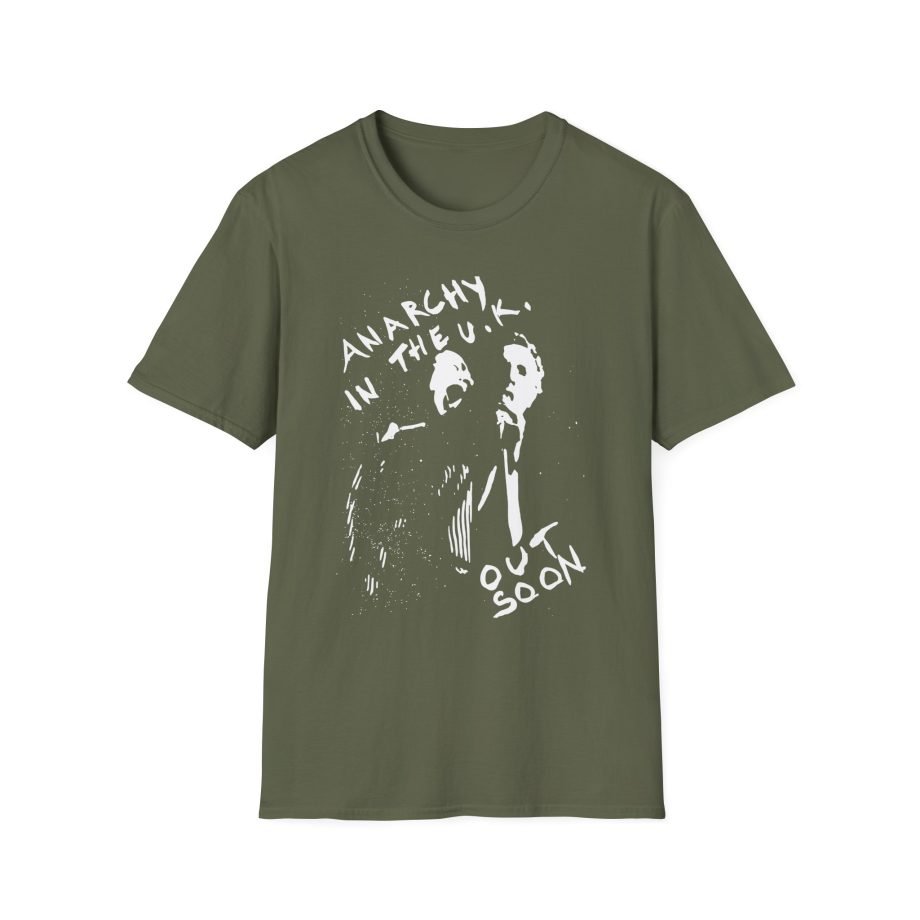 SP Anarchy in the Uk Out Soon Unisex Softstyle T-Shirt