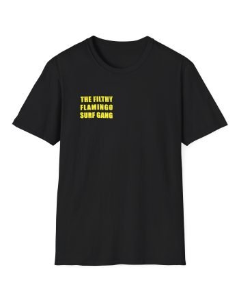 Surf Gang Filthy Flamingo Unisex Softstyle T-Shirt,