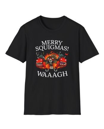 Warhammer Gobbo Merry Squigmas Unisex Softstyle T-Shirt