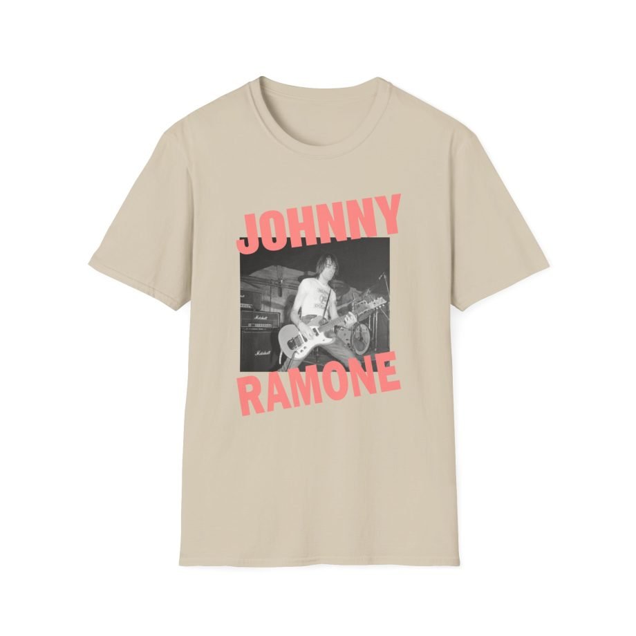 Johnny Ramone Riff Unisex Softstyle T-Shirt