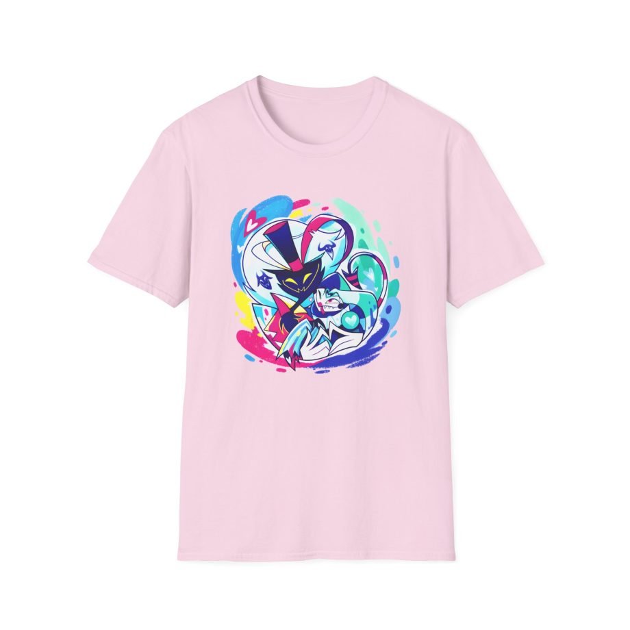 Helluva Boss Ozzie & Fizz Micro Ribbed Unisex Softstyle T-Shirt