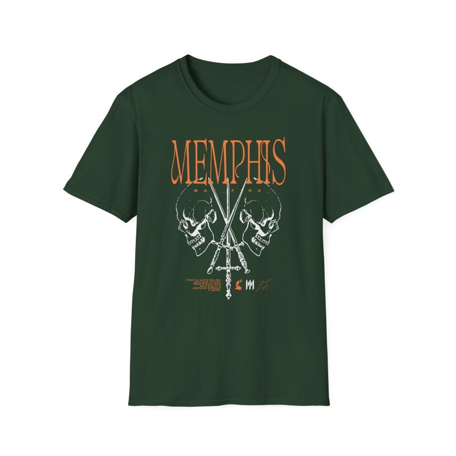 Memphis May Fire Crossed Swords Unisex Softstyle T-Shirt