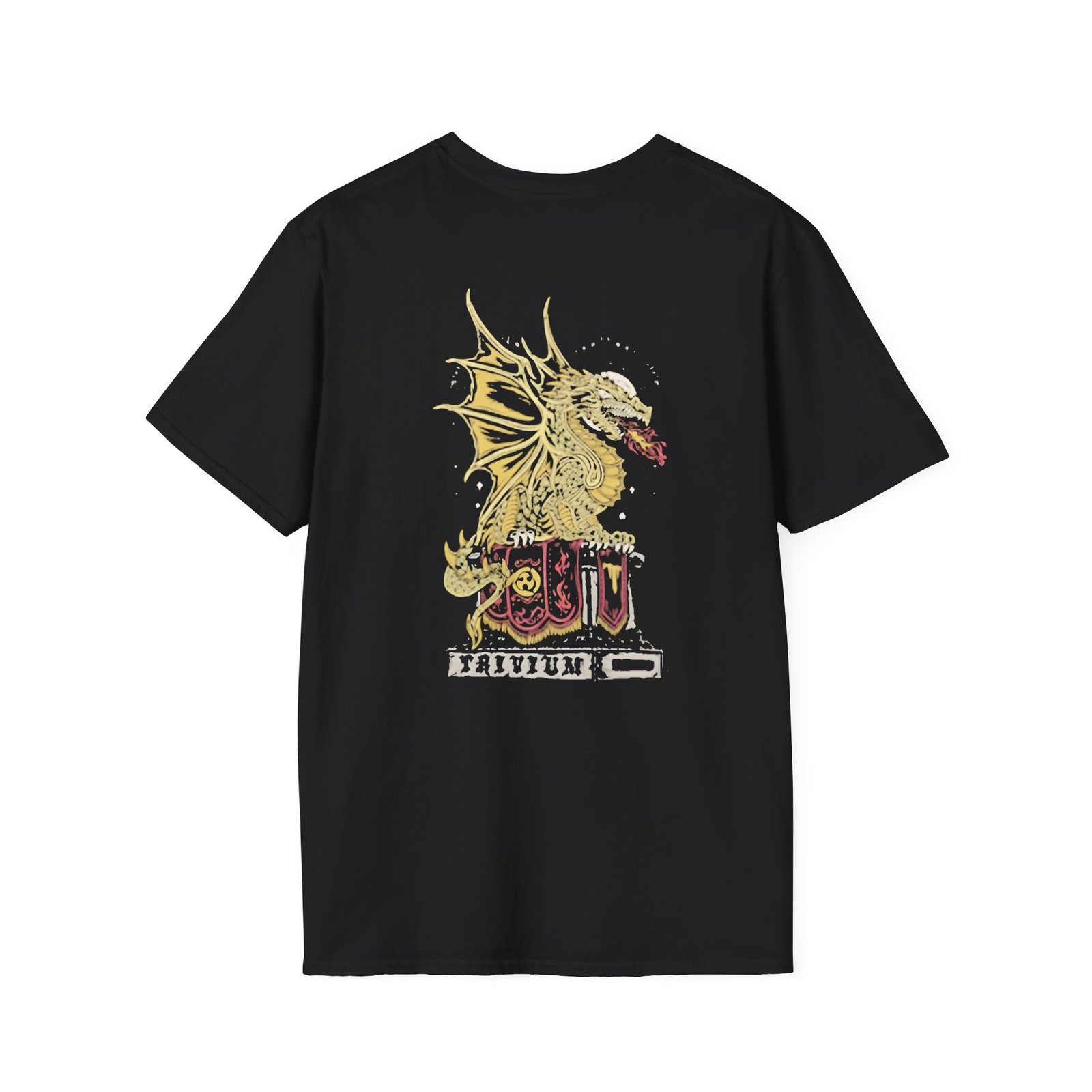 Trivium Big Dragon Unisex Softstyle T-Shirt