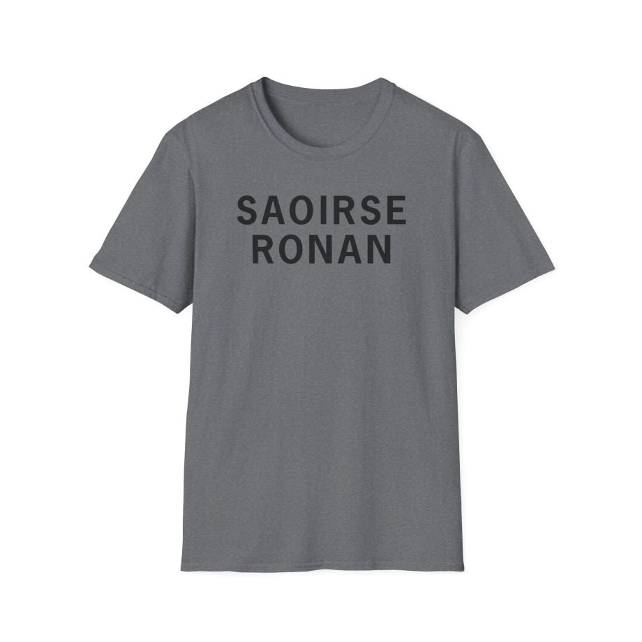 Saoirse Ronan Unisex Softstyle T-Shirt