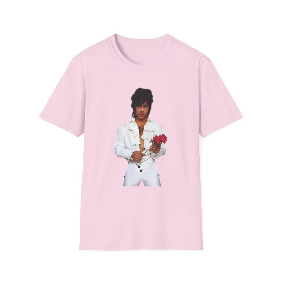 Prince Purple Rain Flower Unisex Softstyle T-Shirt