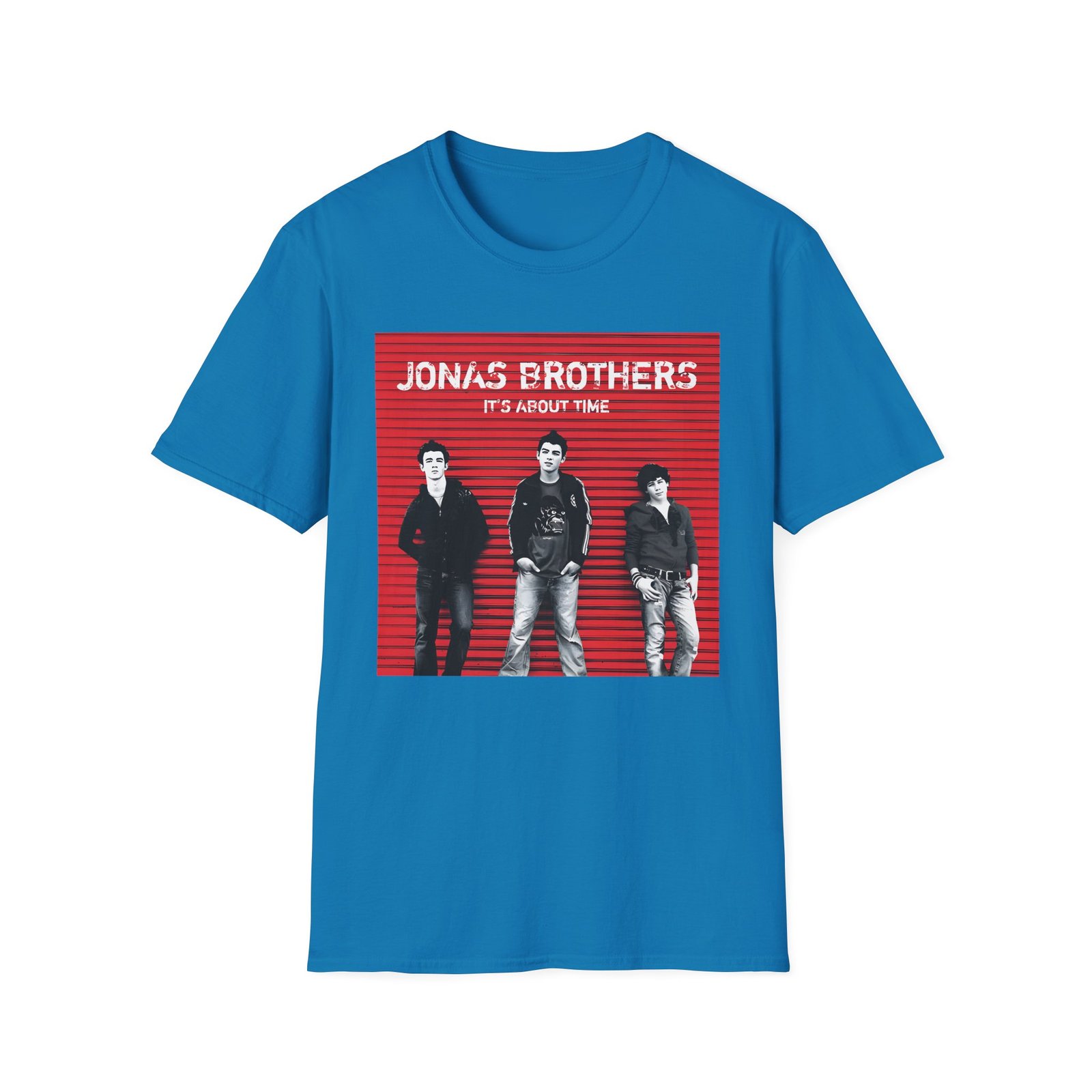 Jonas Brothers It's About Time Unisex Softstyle T-Shirt