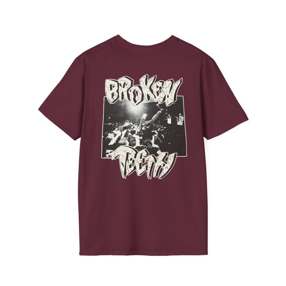 Broken Teeth hardcore punk Unisex Softstyle T-Shirt