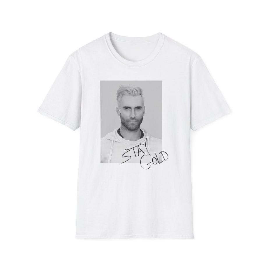 Adam Levine Stay Gold unisex softstyle t-shirt