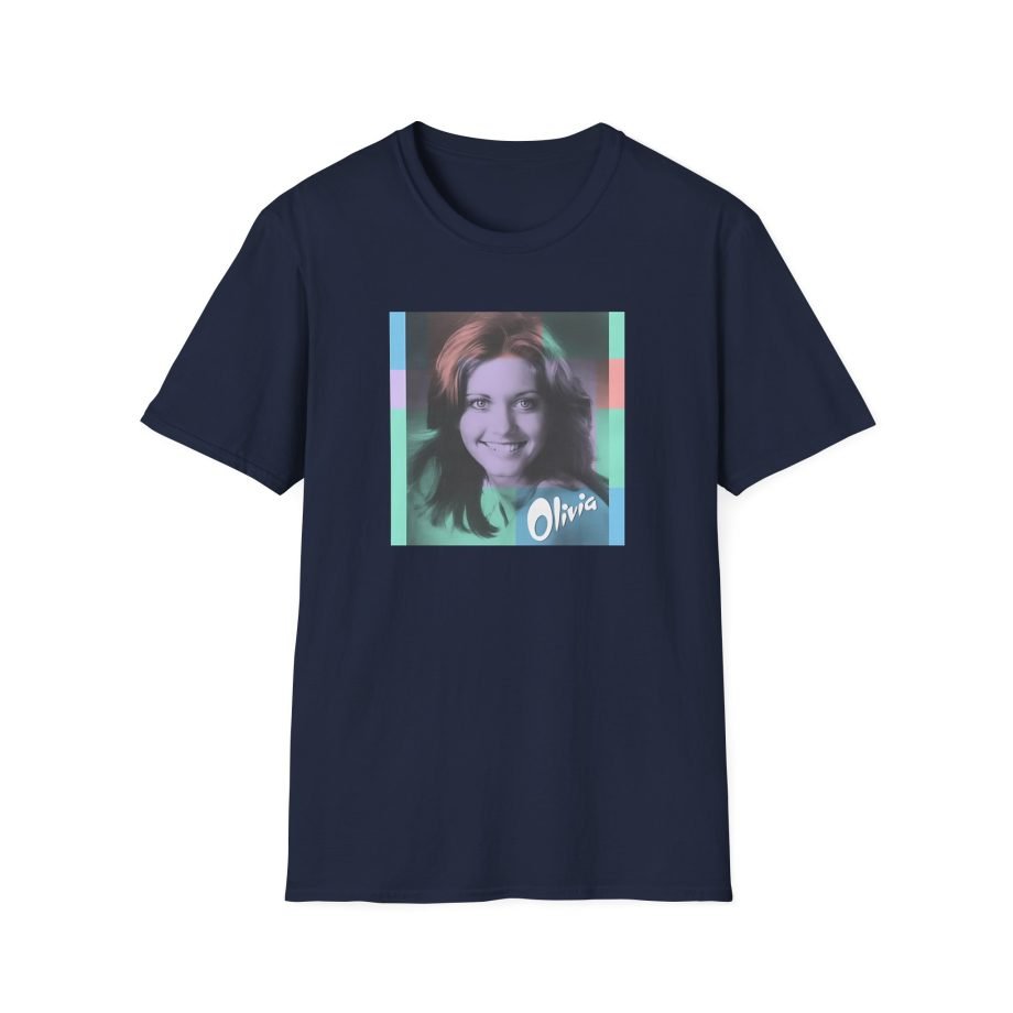 Olivia Newton John Color Block Unisex Softstyle T-Shirt