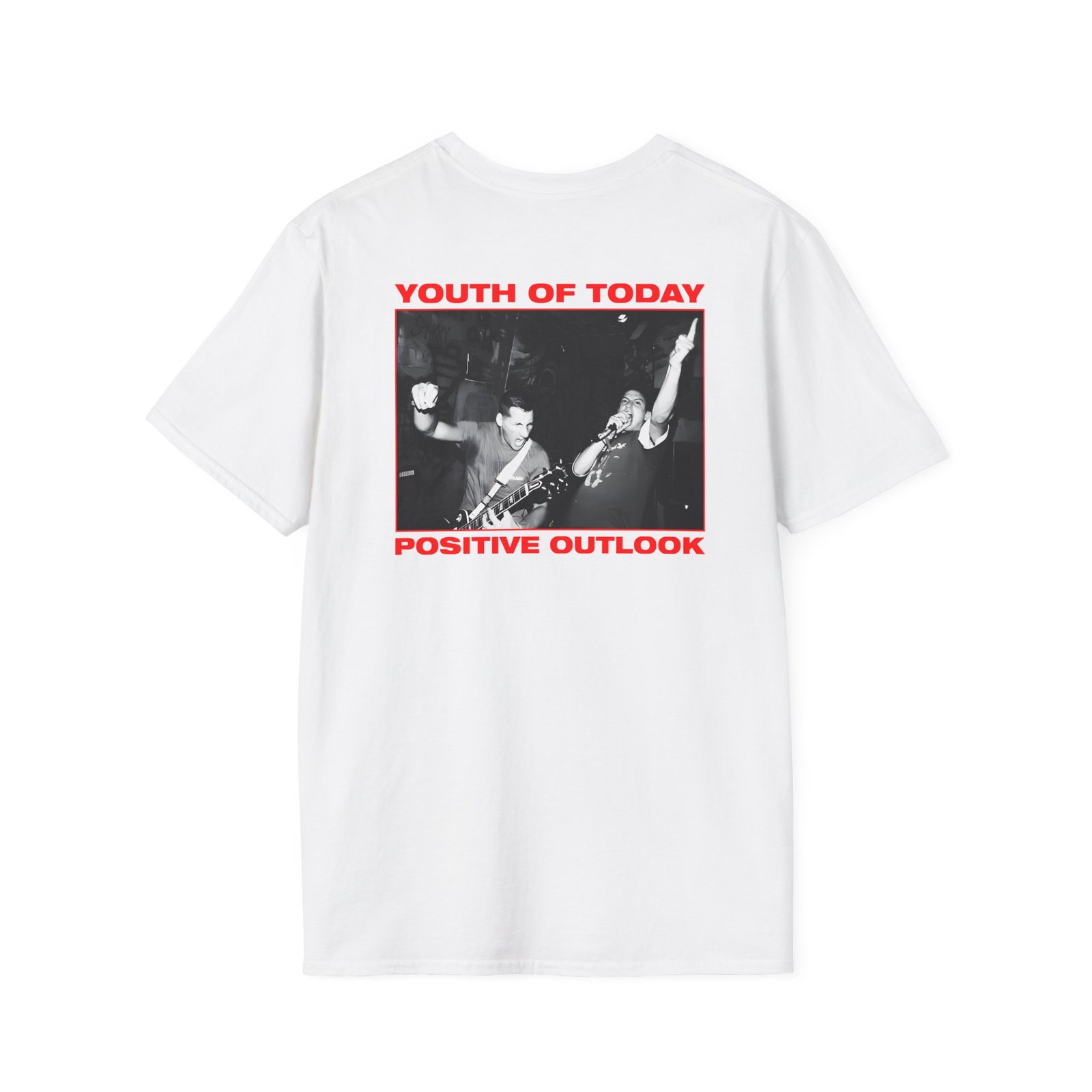 Youth of Today Positive Outlook VUnisex Softstyle T-Shirt