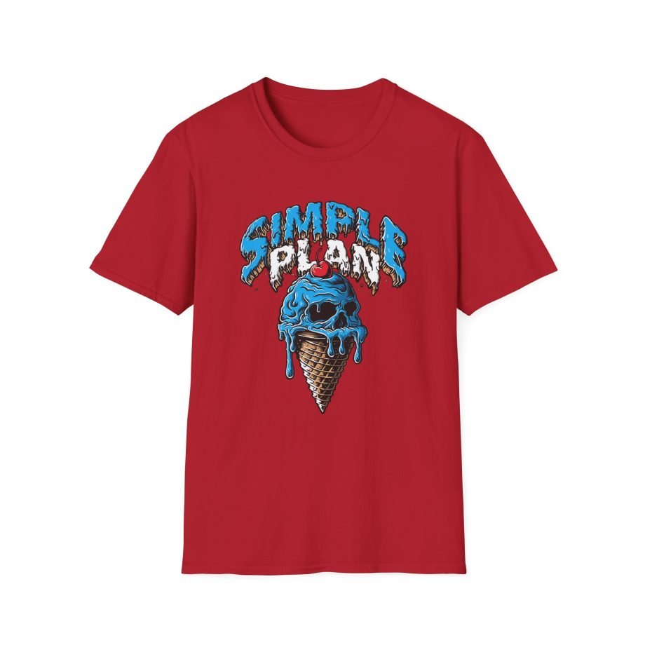 Simple Plan Ice Cream Unisex Softstyle T-Shirt