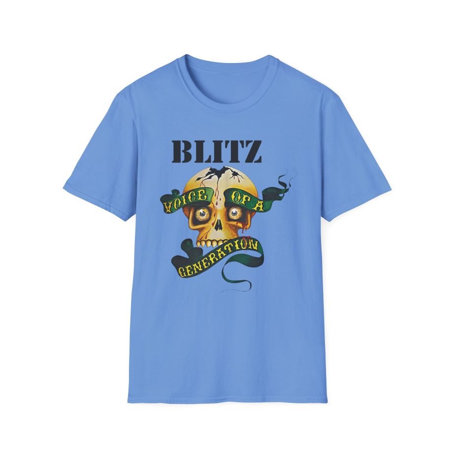 Blitz Voice Of A Generation Unisex Softstyle T-Shirt