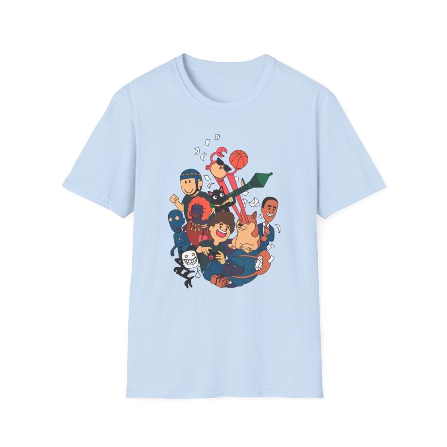 Denisdaily Unisex Softstyle T-Shirt