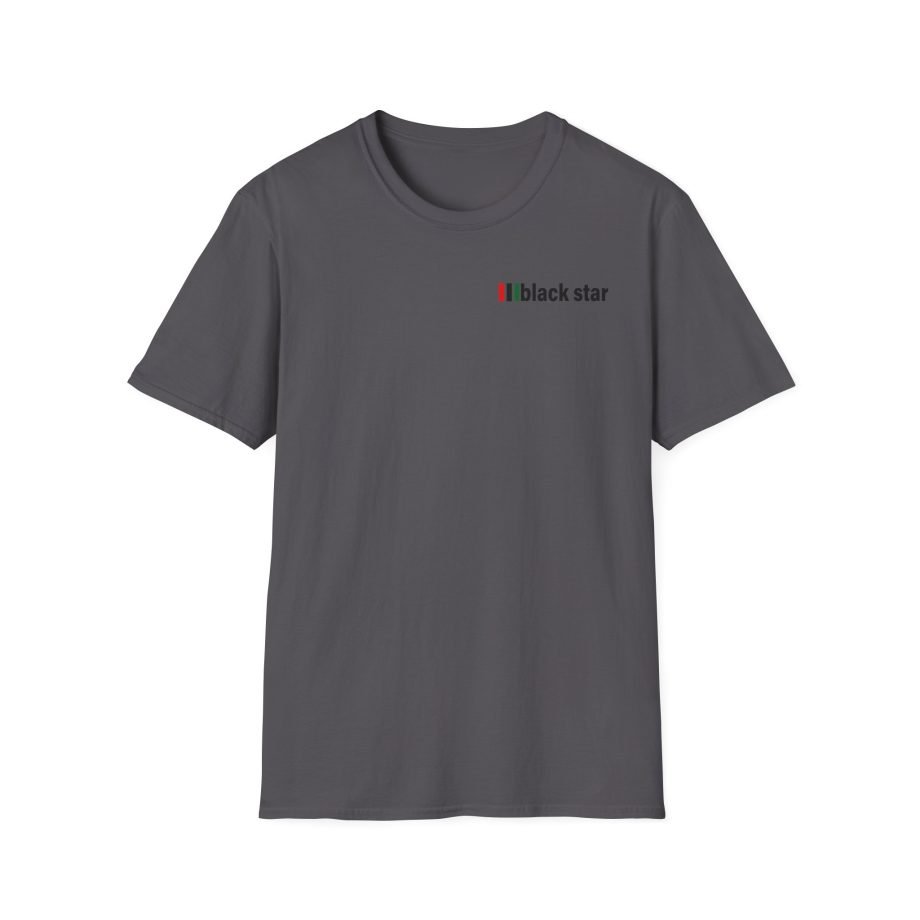 Black Star Logo Unisex Softstyle T-Shirt
