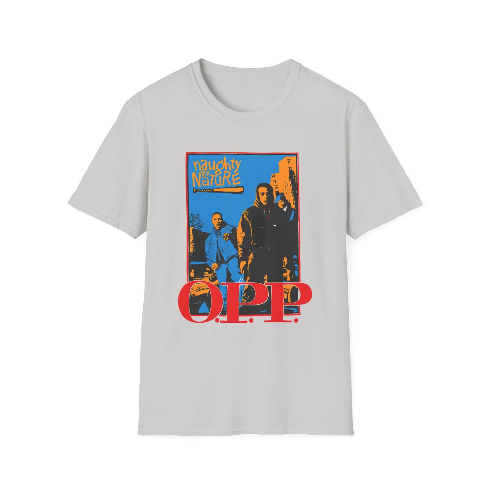 Naughty by Nature Vintage O.P.P. Unisex Softstyle T-Shirt