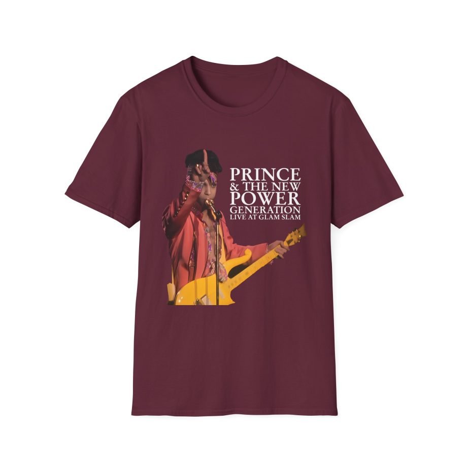 Prince Live At Glam Slam Unisex Softstyle T-Shirt