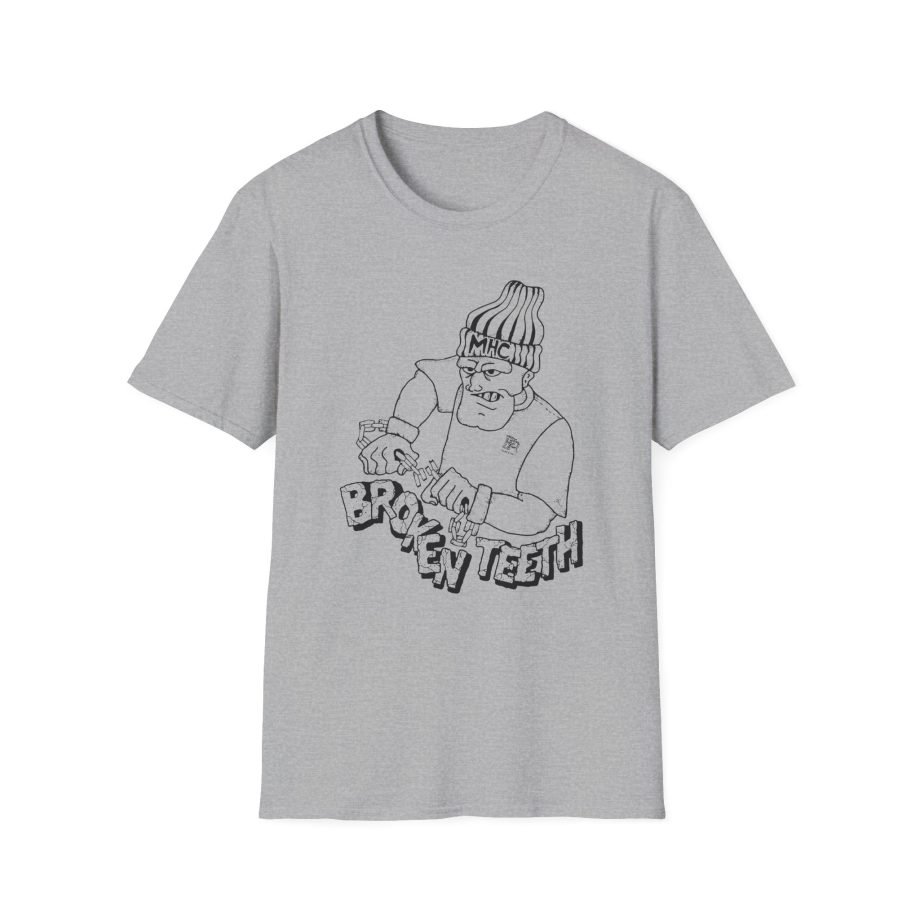 Broken Teeth Unisex Softstyle T-Shirt