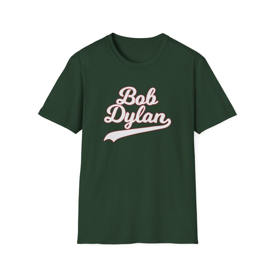 Bob Dylan Varsity Logo Unisex Softstyle T-Shirt