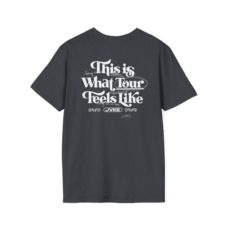 Jvke What Tour Feels Like Unisex Softstyle T-Shirt