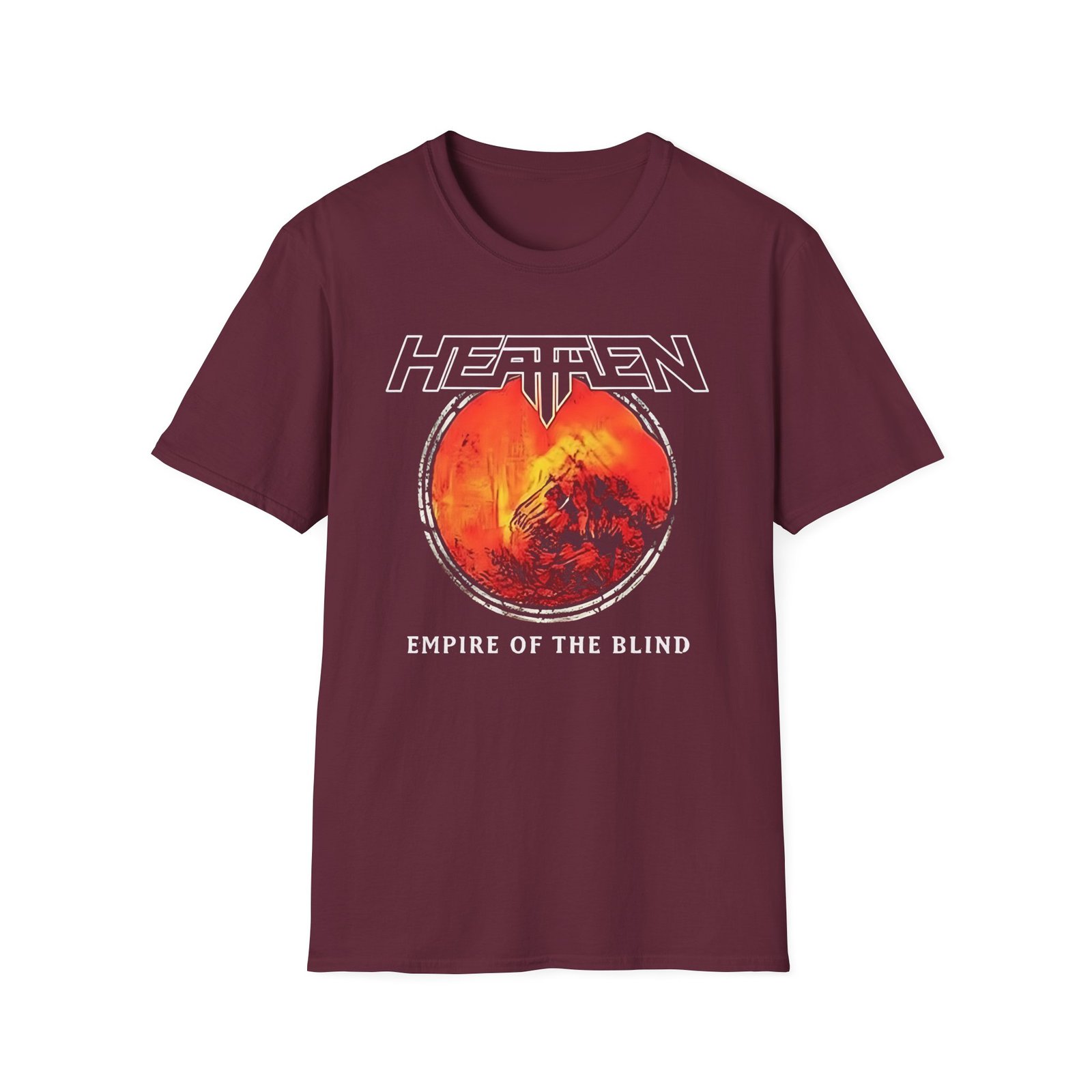 Heathen Empire of the Blind Australia Tour 2022 Unisex Softstyle T-Shirt
