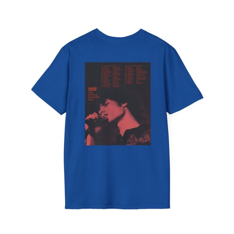 Sombr Live Spring 2025 Tour Unisex T-Shirt