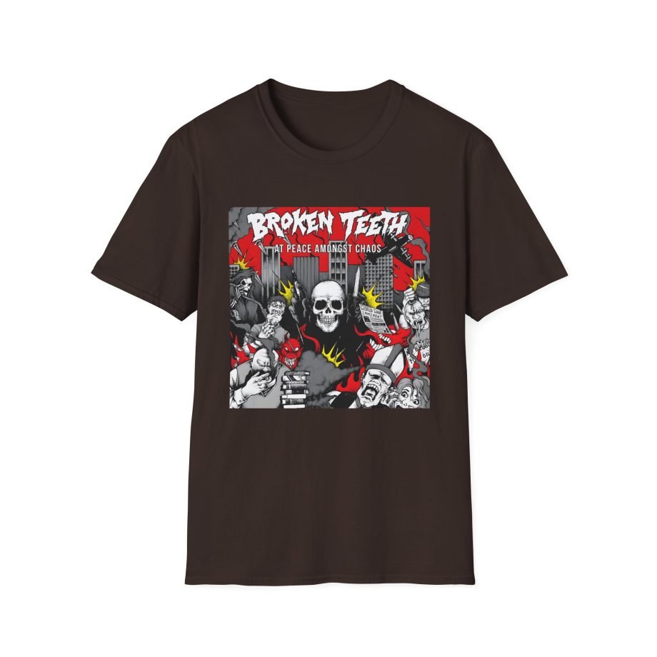 Broken Teeth at Peace Amongst Chaos Unisex Softstyle T-Shirt